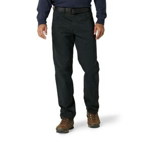 Wrangler Workwear Relaxed Pant, Jet Black size 44x32